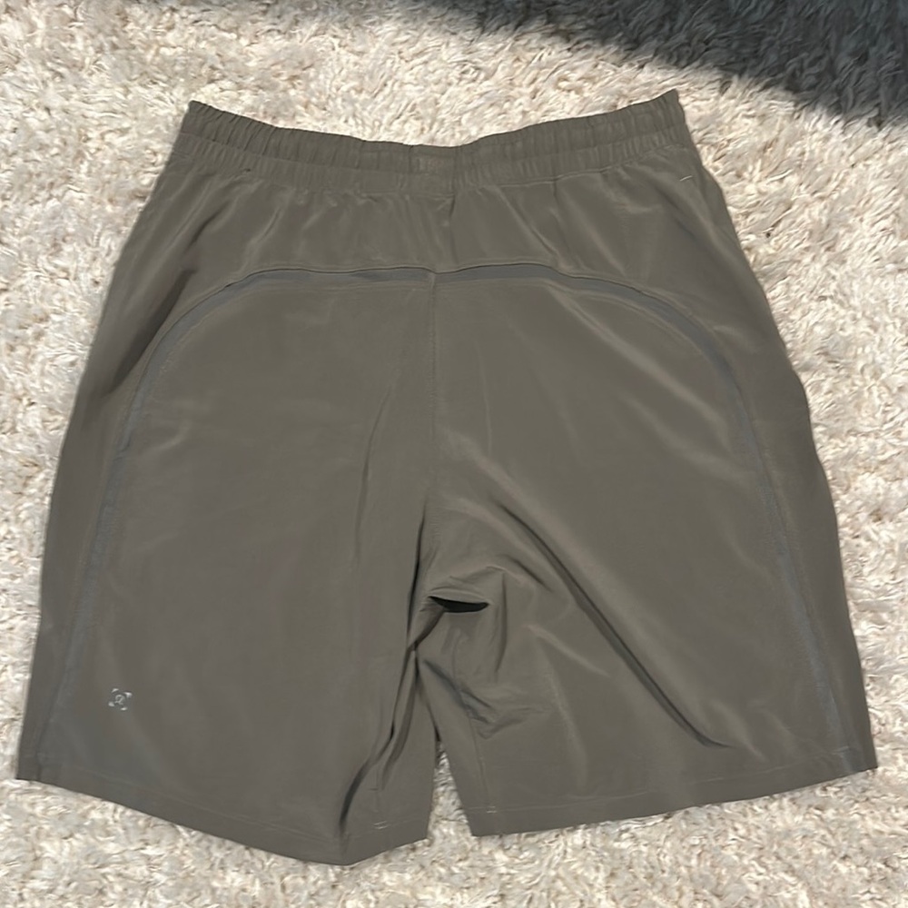 Lululemon Men's Gray Athletic Shorts 9”